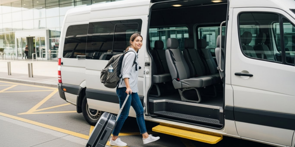 Pre-Book Shared Shuttles or Rideshare—Strategically