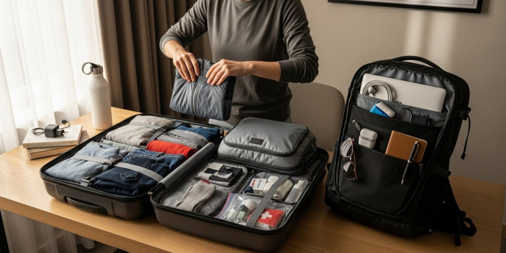 Stay Organized On the Road with Simple Daily Habits