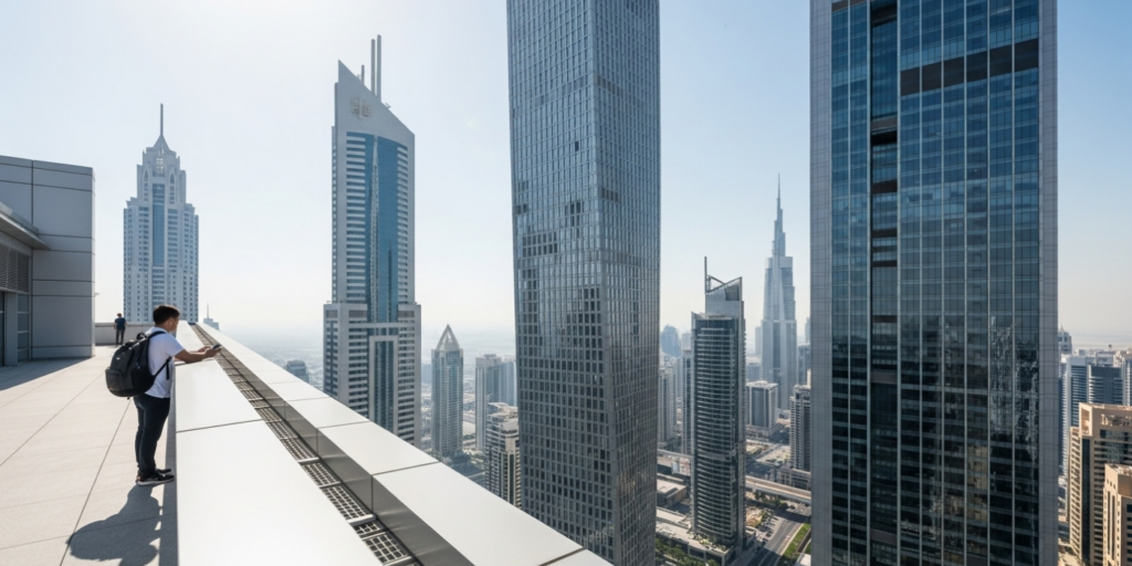 Dubai, UAE – Futuristic Vistas from the Edge of the Sky